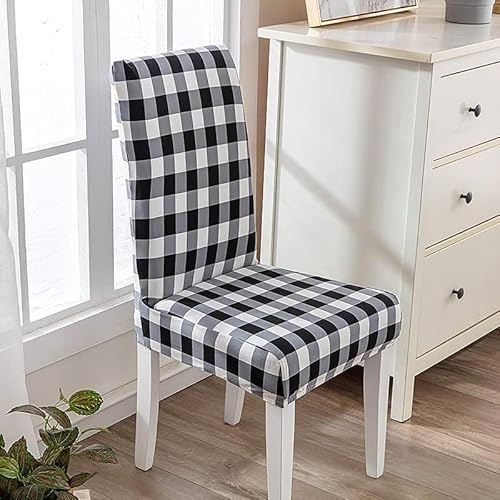 Jialiin Stretch Dining Chair Covers Removable Chair Furniture Protect Washable Elastic Seat Cover,Polar Fleece thumb #1