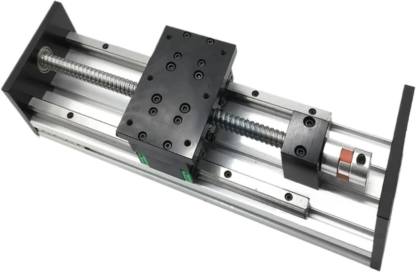 120mm Width SXG80*126 Double Linear Guide Sliding Table1605/1610 BallScrew 50-1000mm Stroke X-YZ- Axis Linear Actuator(80ServoBracket,SFU1605-200mm)