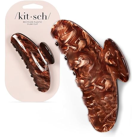 Kitsch Eco-Friendly Marble Claw Clip: Glam Up Your Tresses with Style and Sustainability