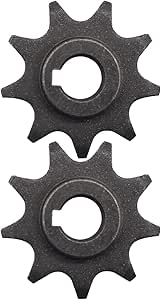 ZJchao 5x Motor Kettenrad 12T Für MY1020 - 420 Kette Stahl Mini Bike Kettenrad 12x17mm