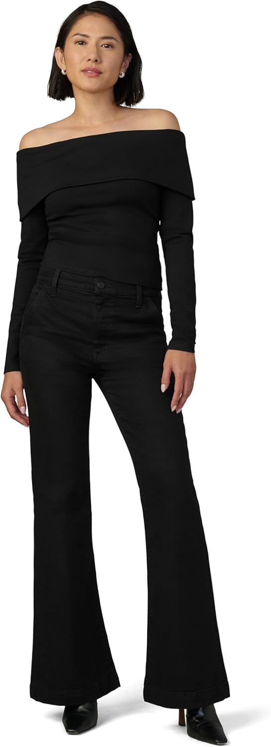 Joe's Womens The Molly Petite High Rise Flared Jean - Image 6