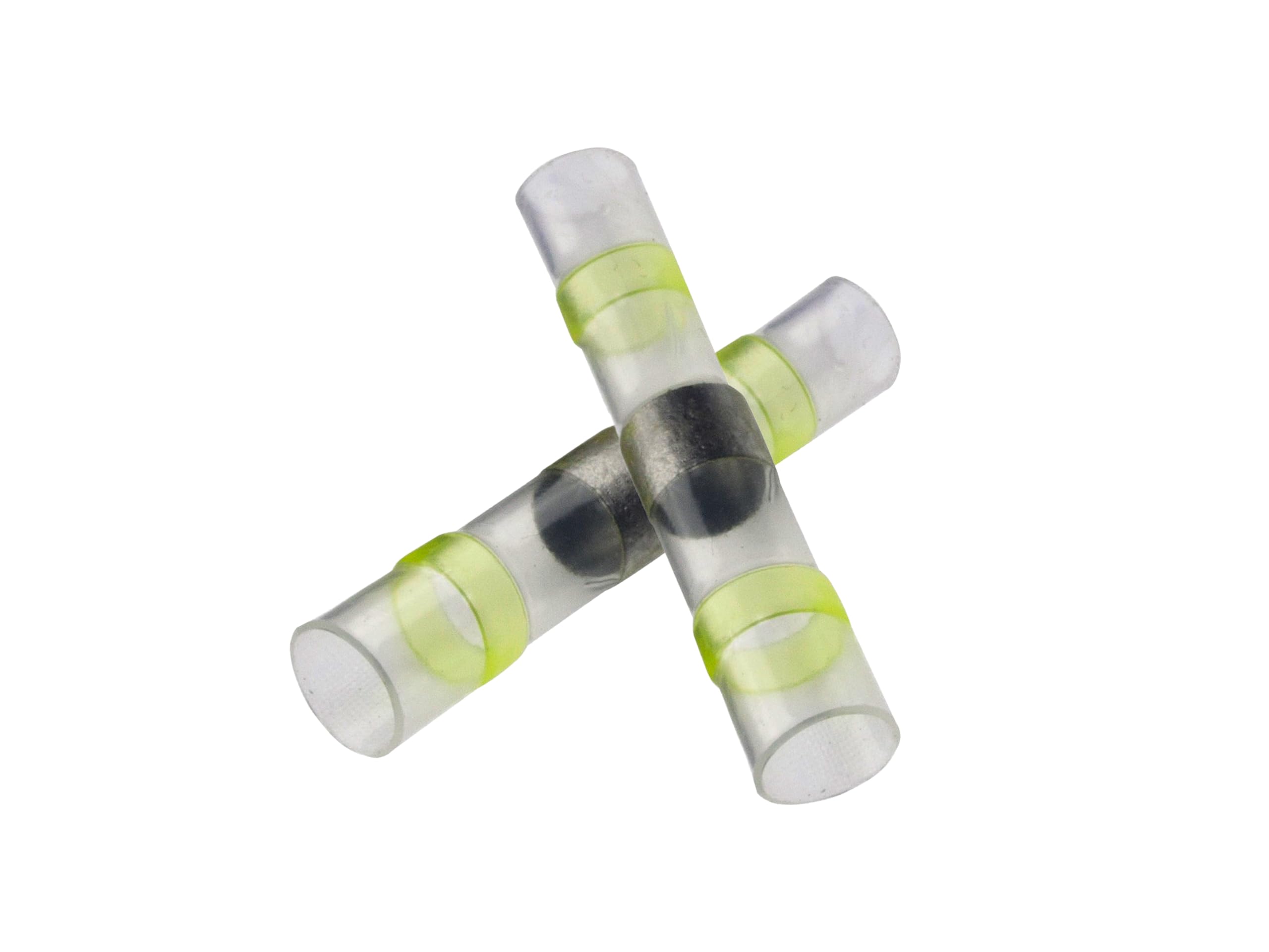 GLOBOMOTIVE Solder Seal Wire Connectors: Heat Shrinkable Tube, Insulated Butt Splice Electrical Connectors and Waterproof Solder Butt Connector Kit Terminals (12-10 AWG | Color: Yellow) Pack of 100 (B0CQG586FS) Amazon Price History, Amazon Price Tracker
