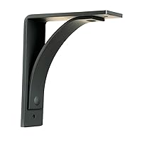 Vista 8 de Steel Heavy Duty Support Bracket (2 PACK) Fireplace Mantel Bracket - Shelf Bracket 2" wide - Size 6x7