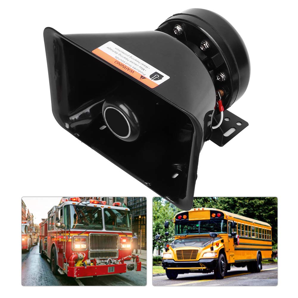 Kit di clacson a sirena per auto, 200 W, ad alto volume da 130 dB, 9 toni, per la sicurezza personale dei veicoli, misura universale