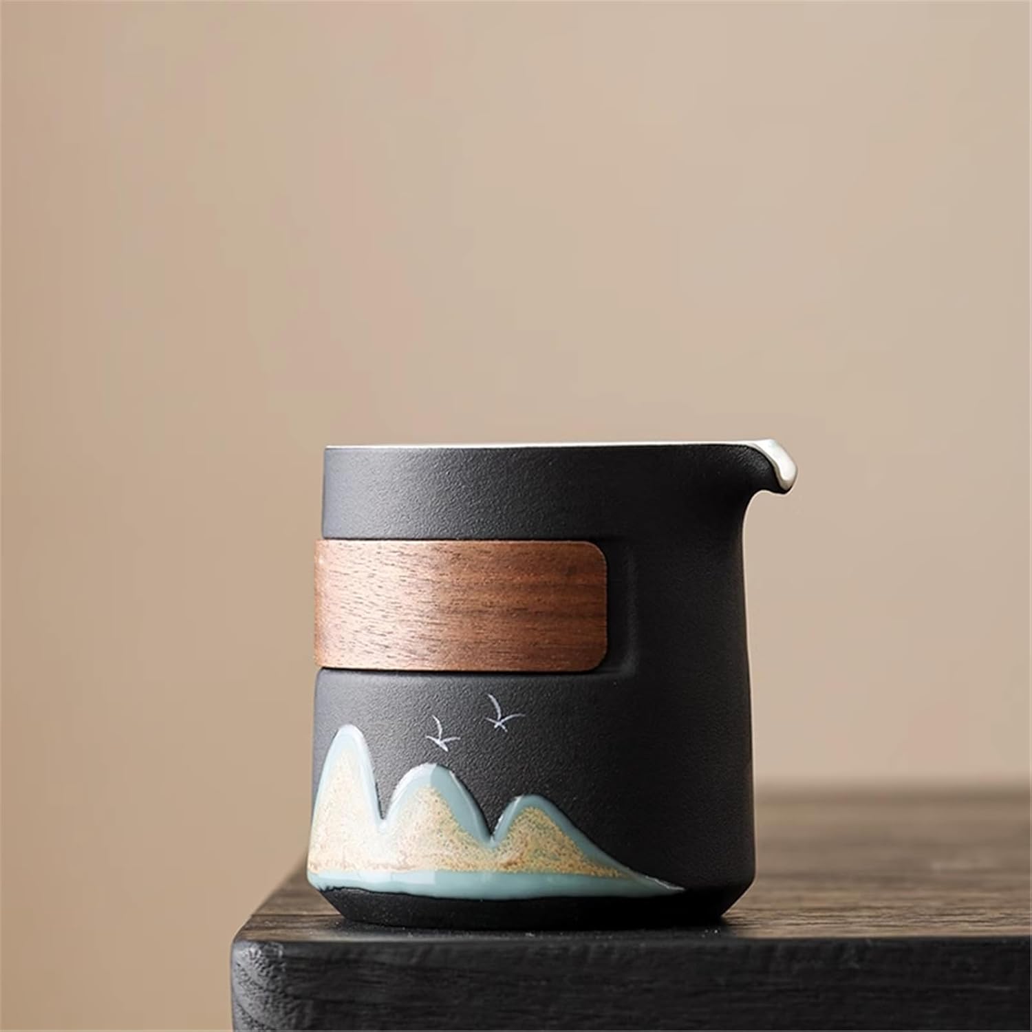 Cultural Creation Fairness Cup, Ceramic Tea Pouring Pot, Tea Accessories-style1