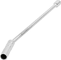 Vista 10 de OEMTOOLS 22814 Spark Plug Socket 14 mm, 3/8 Inch Drive Works on Any Car with 14 mm Spark Plugs, Including Nissan, BMW, Mini, & More Flexible