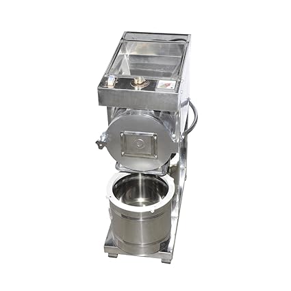 AJ's SEFON Stone Less 2 In 1 S.S. Pulverize 3 HP Single Phase, Domestic Flour Mill (Steel)
