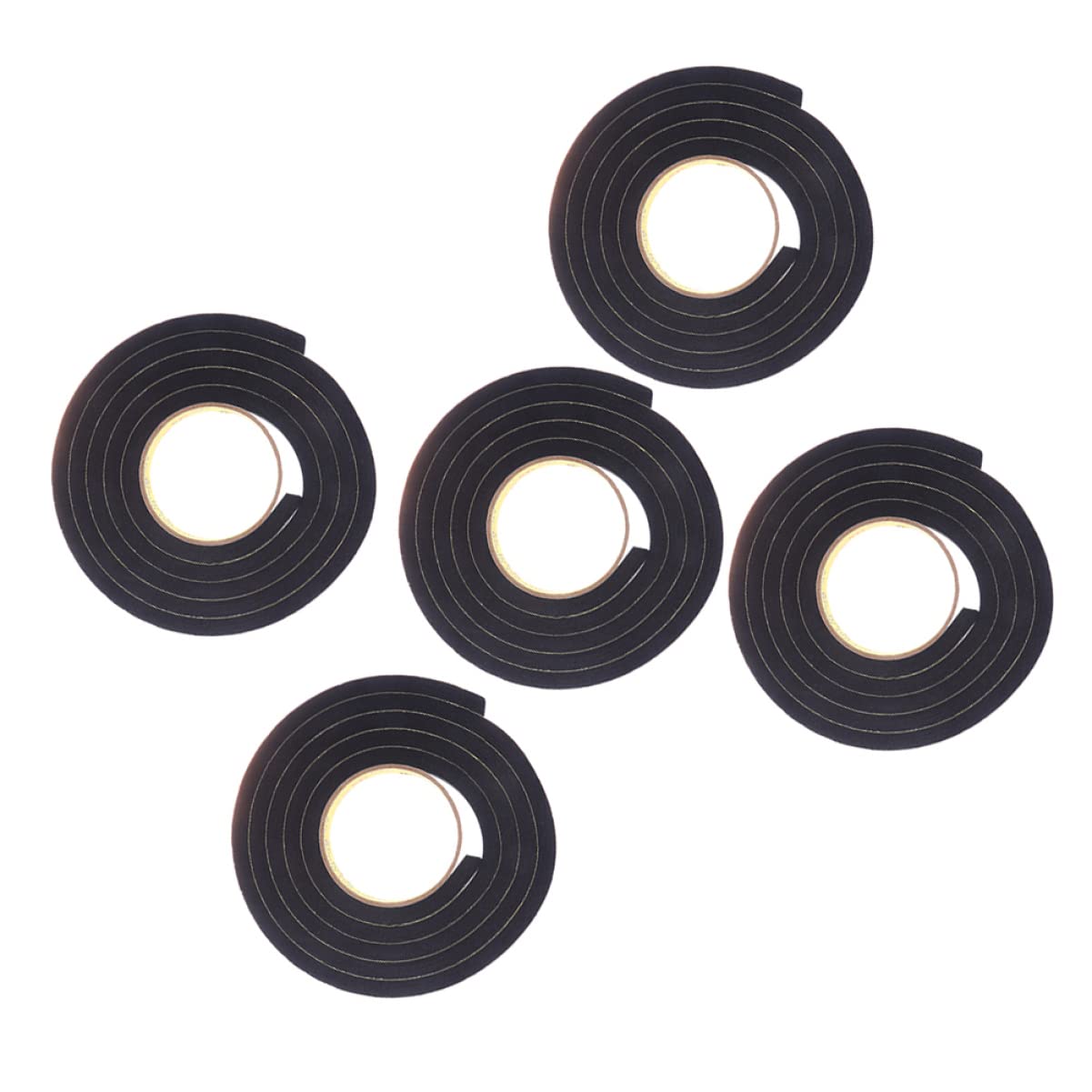 Unomor 15pcs Under Door Draft Stopper Insulator Door Sweep Strip Blocker Strong Adhesive for Heat Cold Resistance and Soundproofing