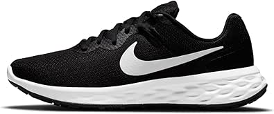  NIKE REVOLUTION 6 M BLACK/WHITE-IRON GREY TAM 38 