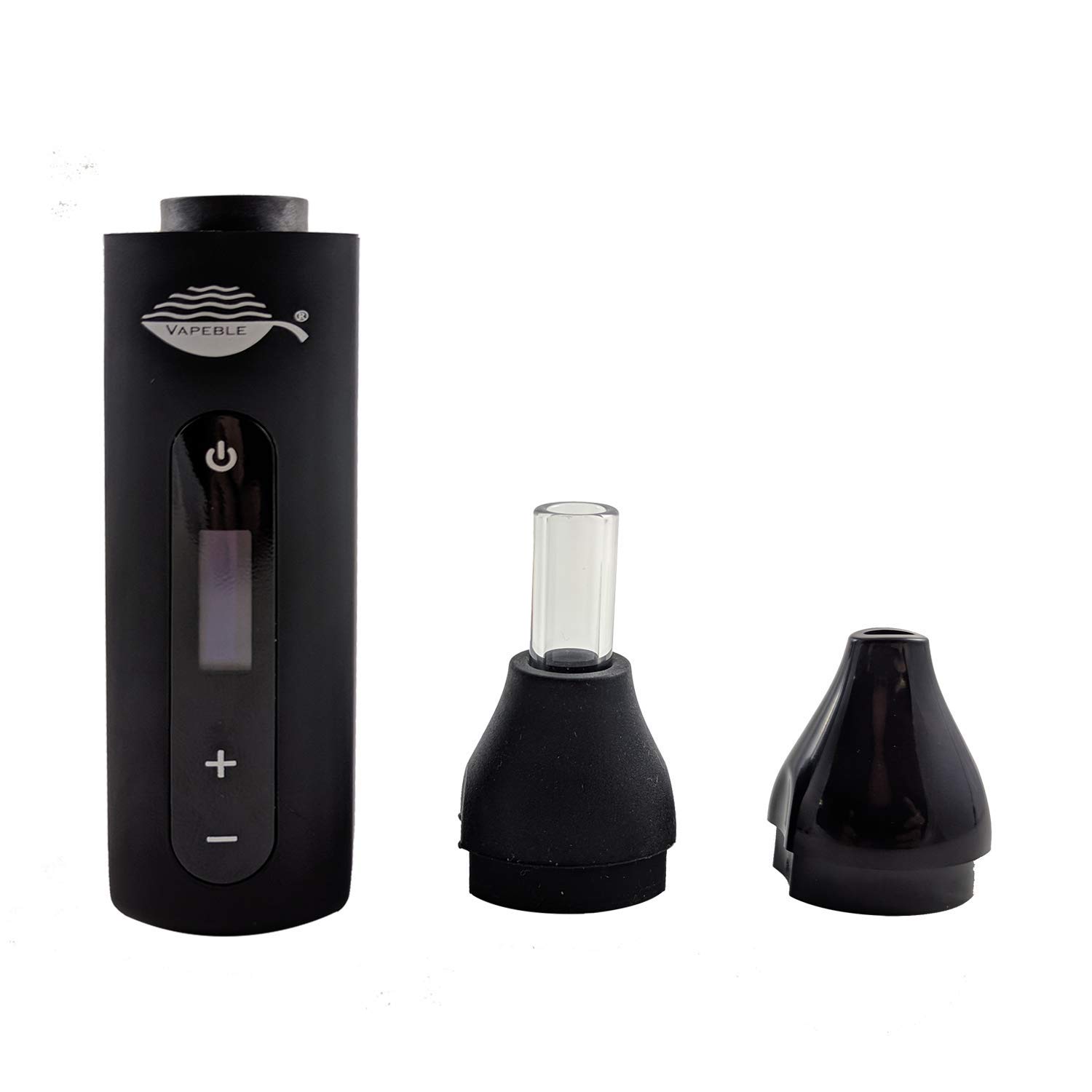 Vaporizzatore Pen Vapeble Nebel Vaporizer con bocchino in vetro display OLED e controllo continuo della temperatura Evaporator rende super Vape per erbe infestanti ed erbe aromatiche