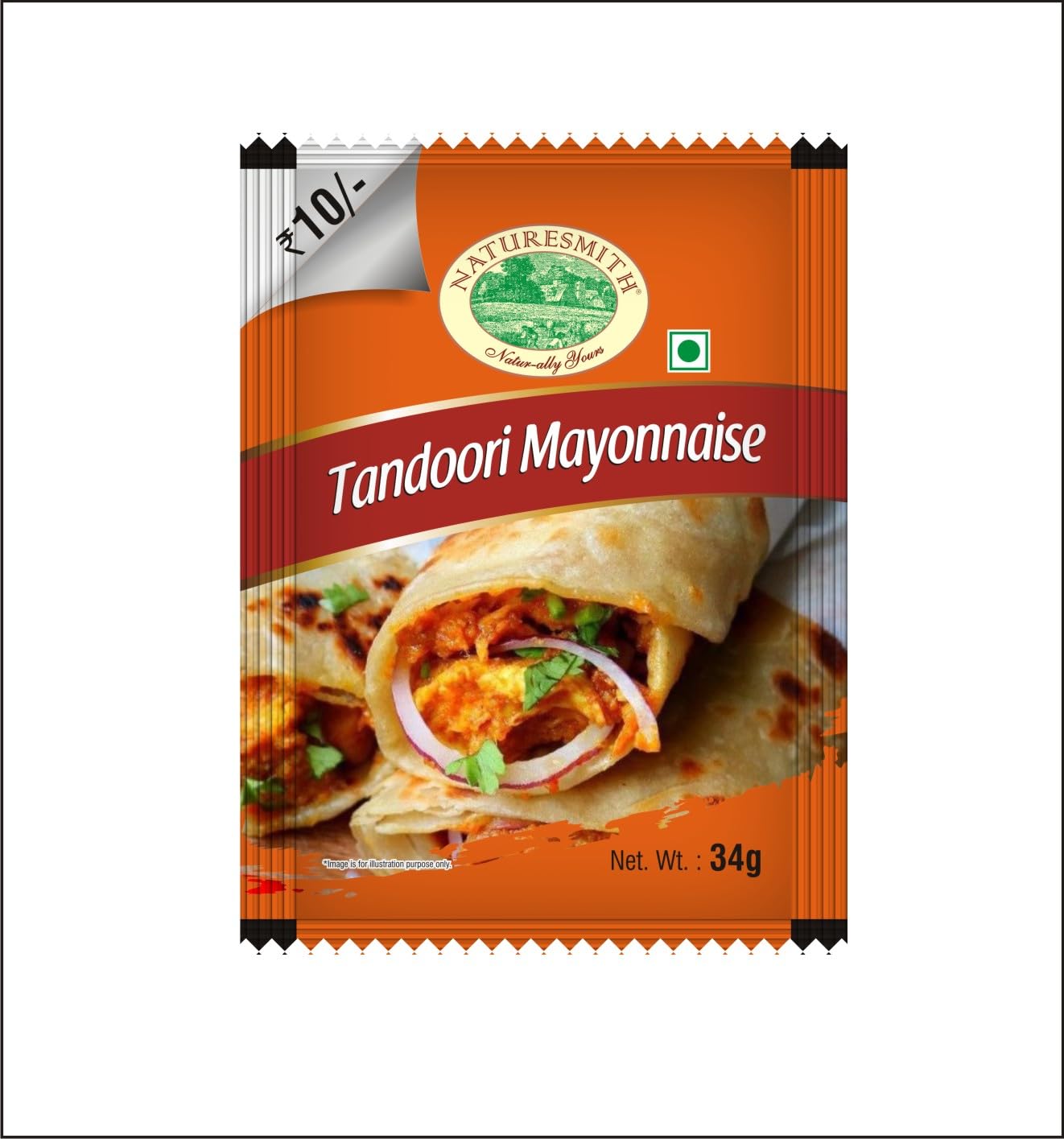 NATURESMITH POUCH TANDOORI MAYONNAISE10 Rs || 12 PCS OF 34g TANDOORI MAYONNAISE POUCH || (B0DGXSJ9BY) Amazon Price History, Amazon Price Tracker