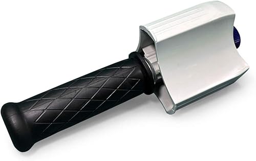 IDL Packaging Dispensador de envoltura elástica W-600 para rollos de película de tamaño de núcleo de 3 pulgadas, mango retráctil resistente con