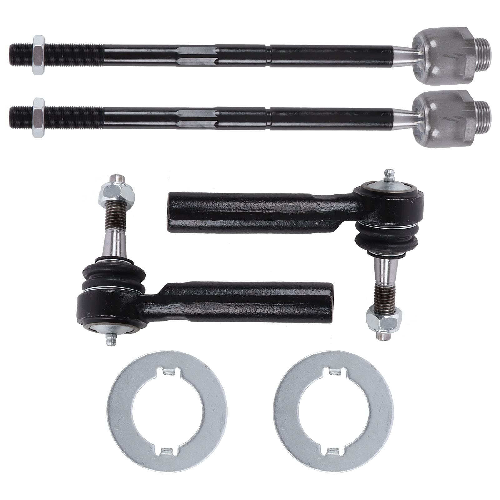Dioche EV800084 Akcesoria Samochodowe 4 szt. Końcówki Drążków Kierowniczych Wewnętrzny Zestaw Zewnętrzny do 1500 LT 2007 - Części Zamienne do Układu Kierowniczego