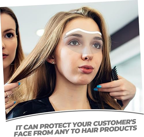 Miniatura 8 de Peluquería de corte de pelo 30 unids corte de pelo facial escudo cubre ojos para tratamientos faciales peluquería salón