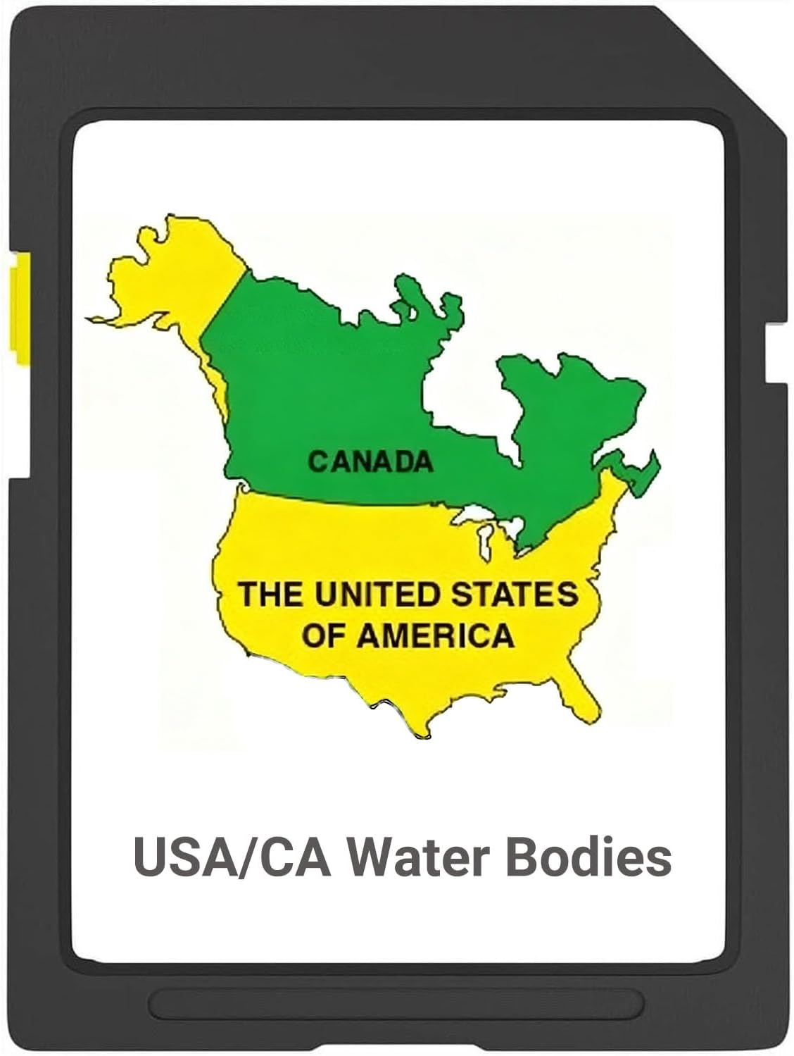 North America Lakes US/Canada Map Card for Marine GPS Navigation Suitble for ‎Boating, Fishing, Outdoor Lifestyle