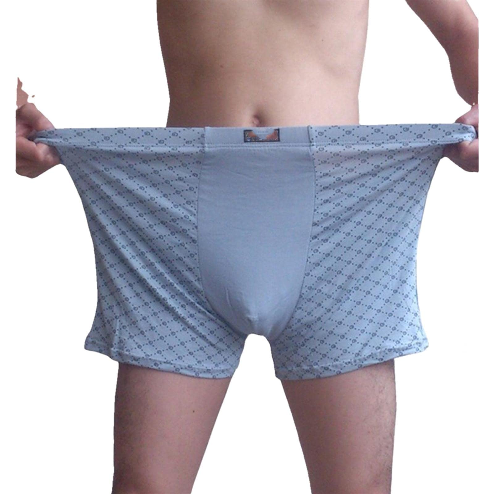 Calzoncillos Hombre Talla Grande 9XL Hombres Boxer 11Xl Portes Pantalones Modales Overizados 2 Unids