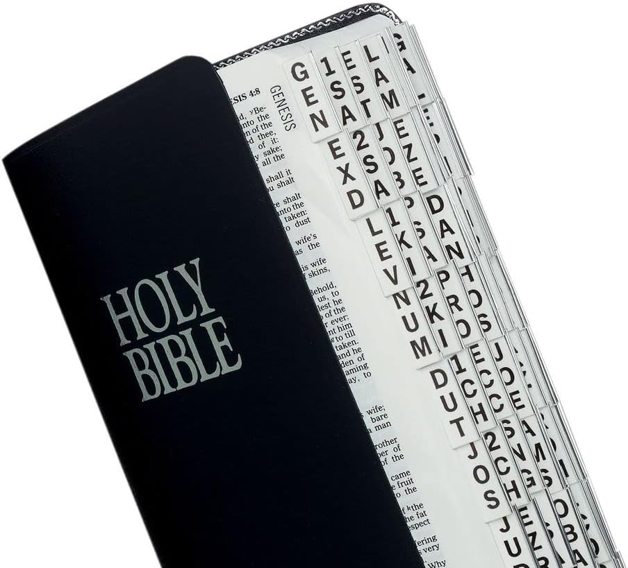 Large Print Bible Indexing Tabs Silver Bible Indexing Tabs Tabbies