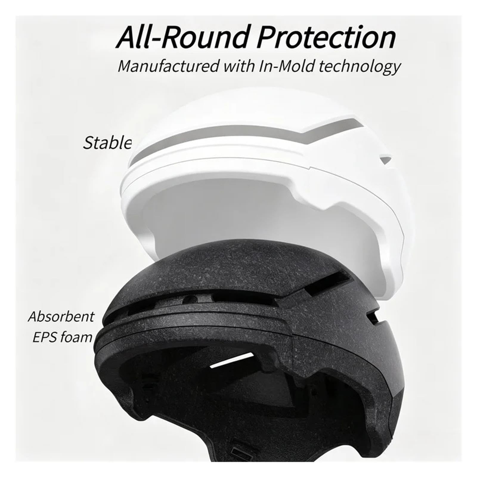 1 casco da bici leggero e regolabile