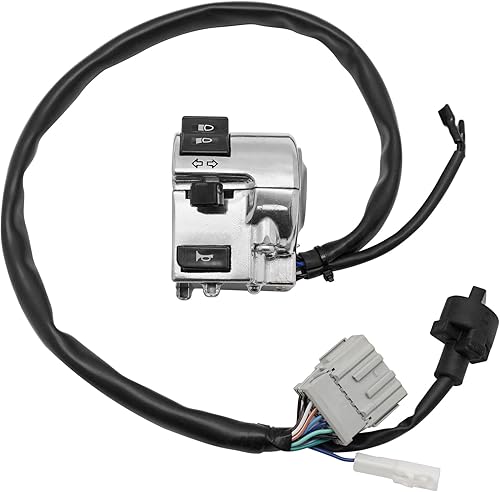 Miniatura 8 de Interruptor de control izquierdo Señal de giro bocina faro para Honda Shadow Aero 750 VT750C 2004-2007 OEM # 35200-MEG-670