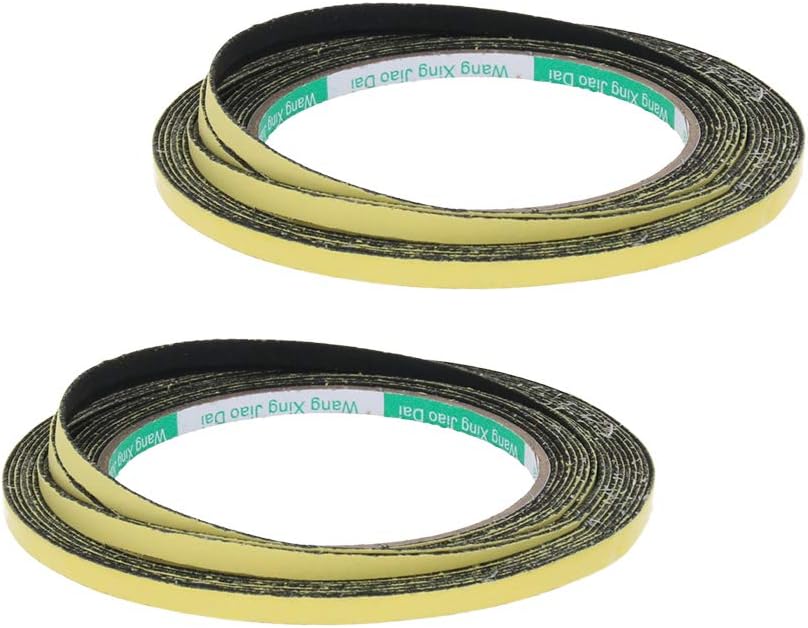 Othmro 2 Rolls Weather Stripping Insulation, 16.4 Feet, Polyurethane Foam, White, 0.2 inch W x 0.2 inch THK, for Window & Door