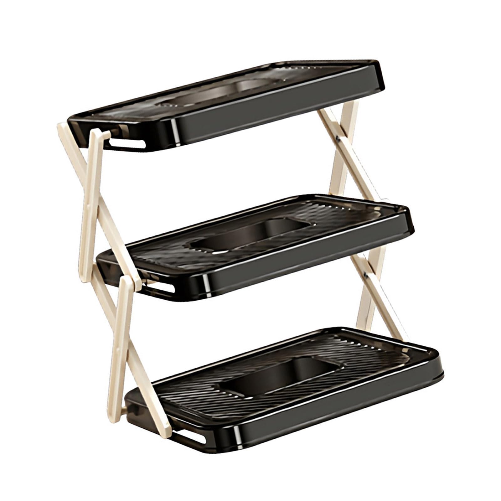Multilayer Kitchen Storage Rack ABS Organizers for Countertop Utensils Organization Permanent ABS Rack