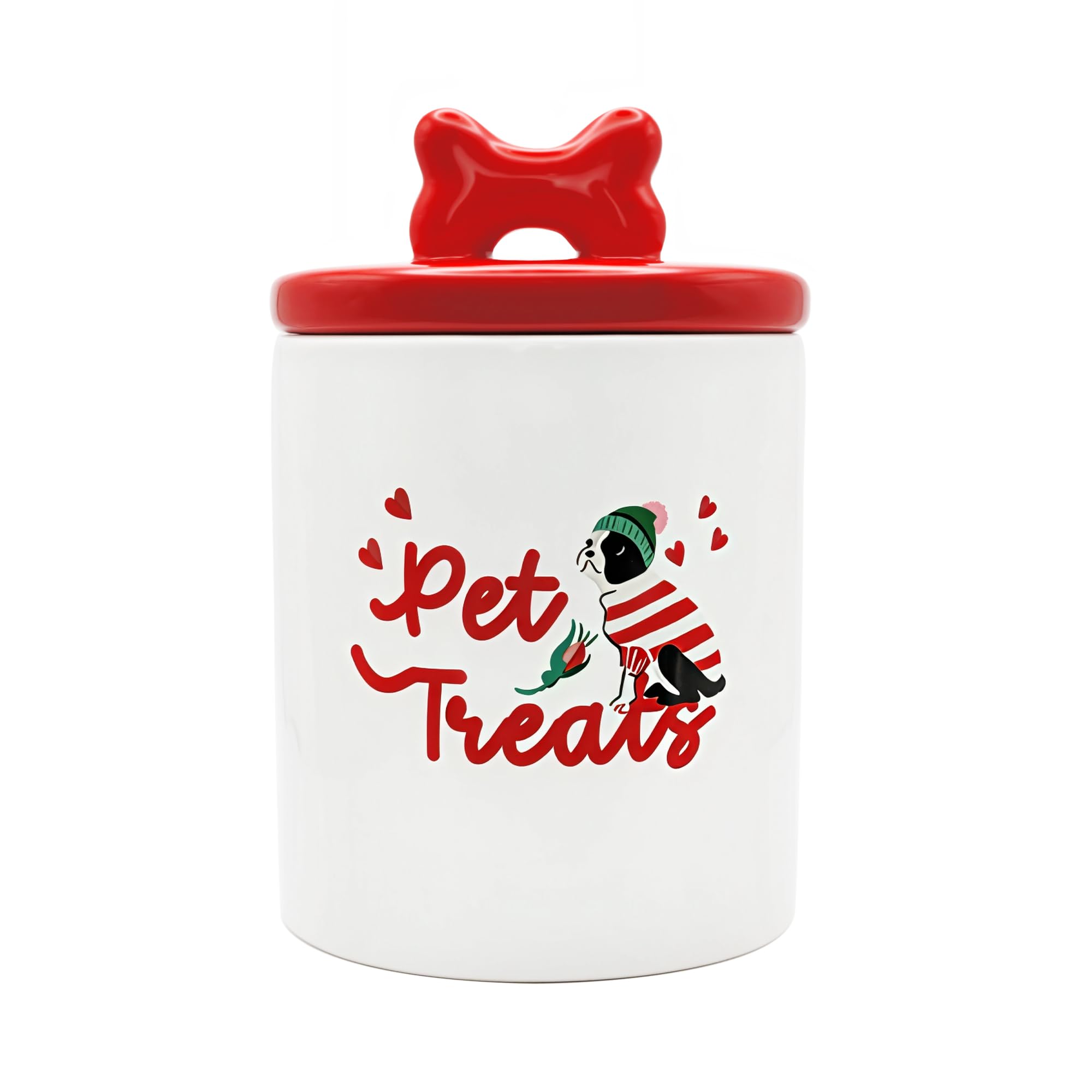 Cath Kidston Dogs & Roses Ceramic Pet Treat Jar