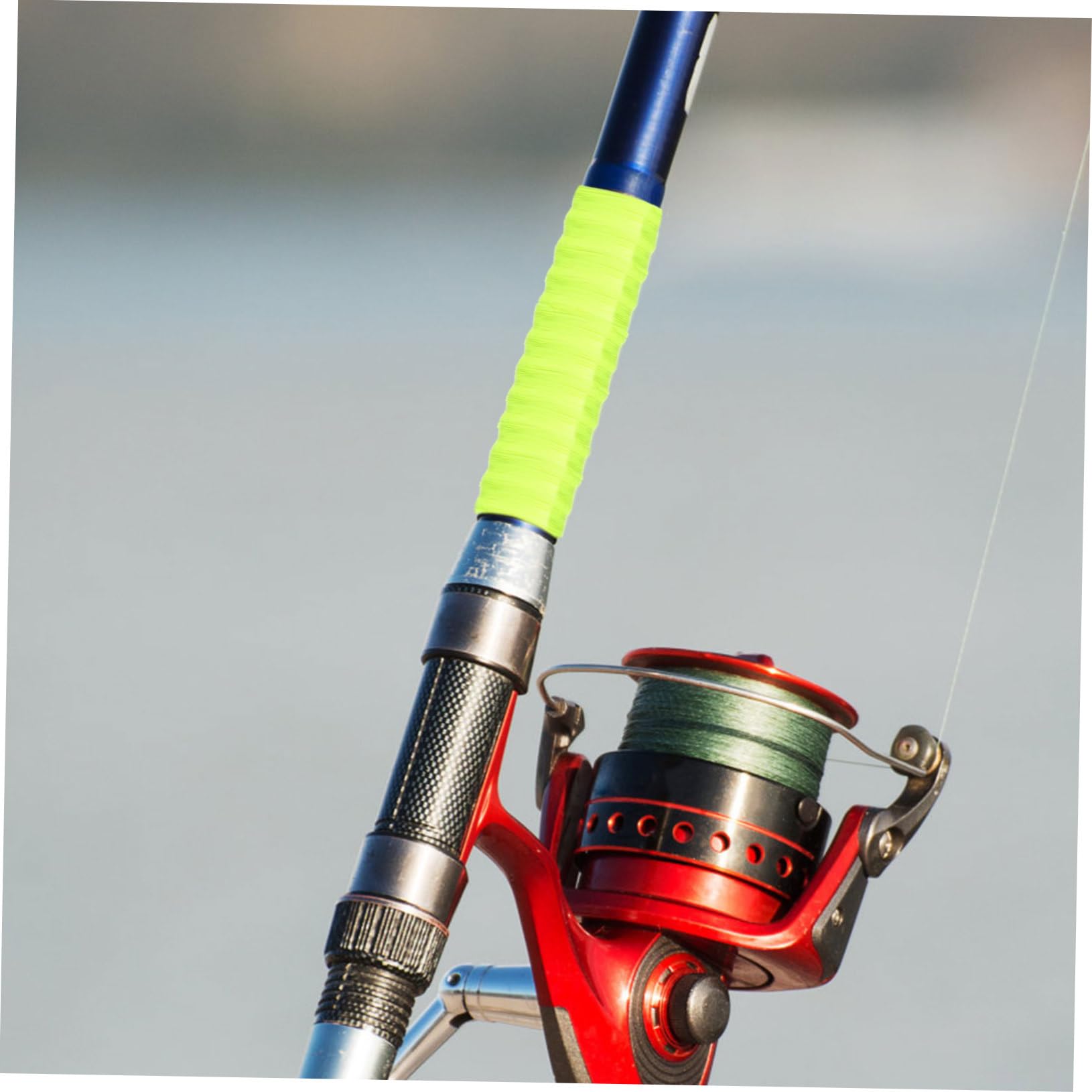 WOONEKY 1 Rouleau Anneau de Cravate de Canne à pêche Fil d'attache de Canne à pêche Fil de surliure de Guide de Tige Fourniture de Canne à pêche Ligne de Fixation d'emballage Divers Boucle