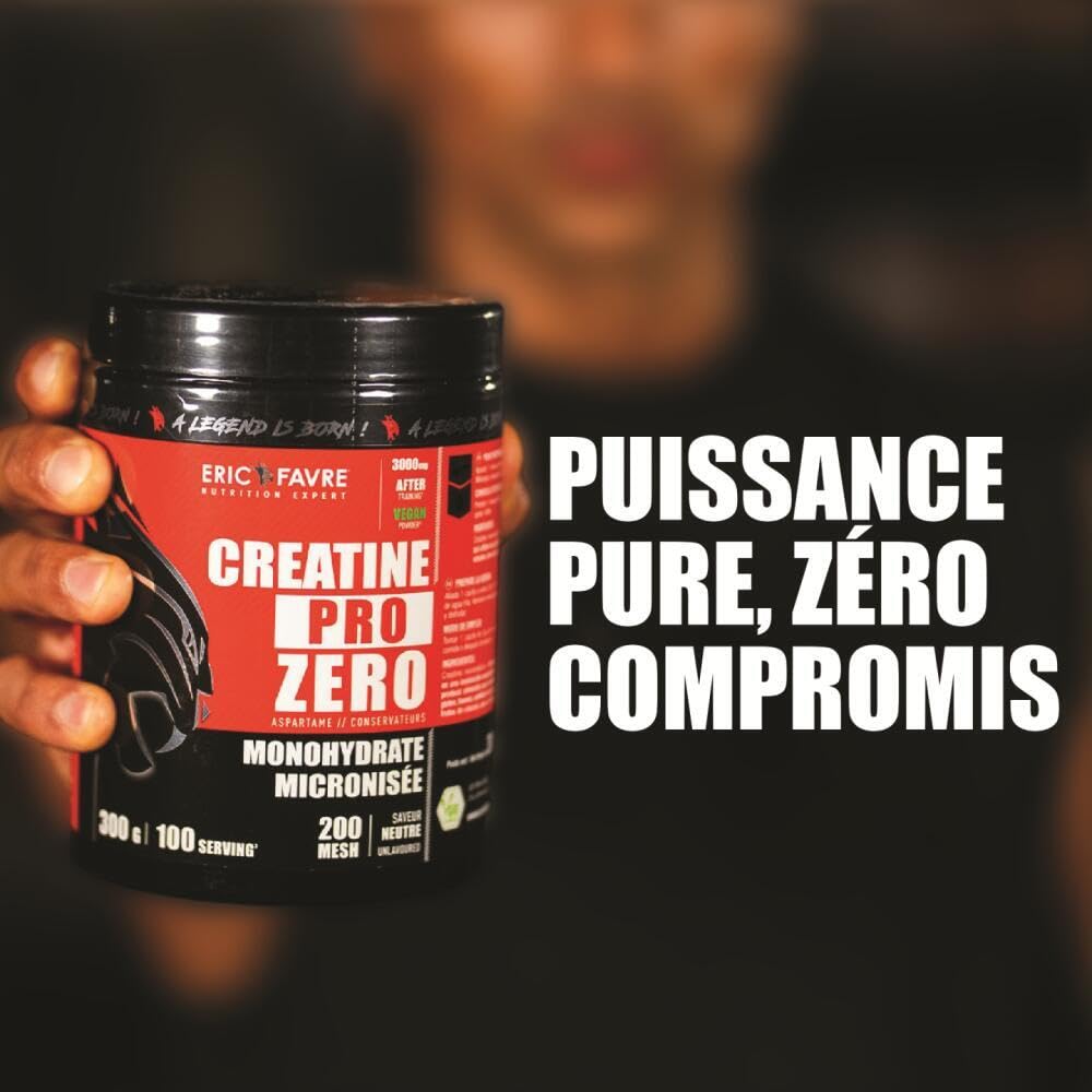 Pack Whey & Créatine – Whey Optimax 500g + Créatine Monohydrate Micronisée – Protéines 74% + Créatine Pure – Avant & Après Entraînement – Musculation & Performance - Eric Favre