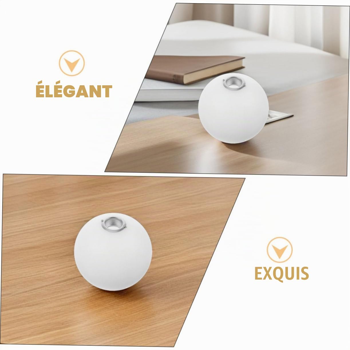 Lot De 2 Abat-jours De Rechange En Verre Pour Ampoule G9, 100 Mm