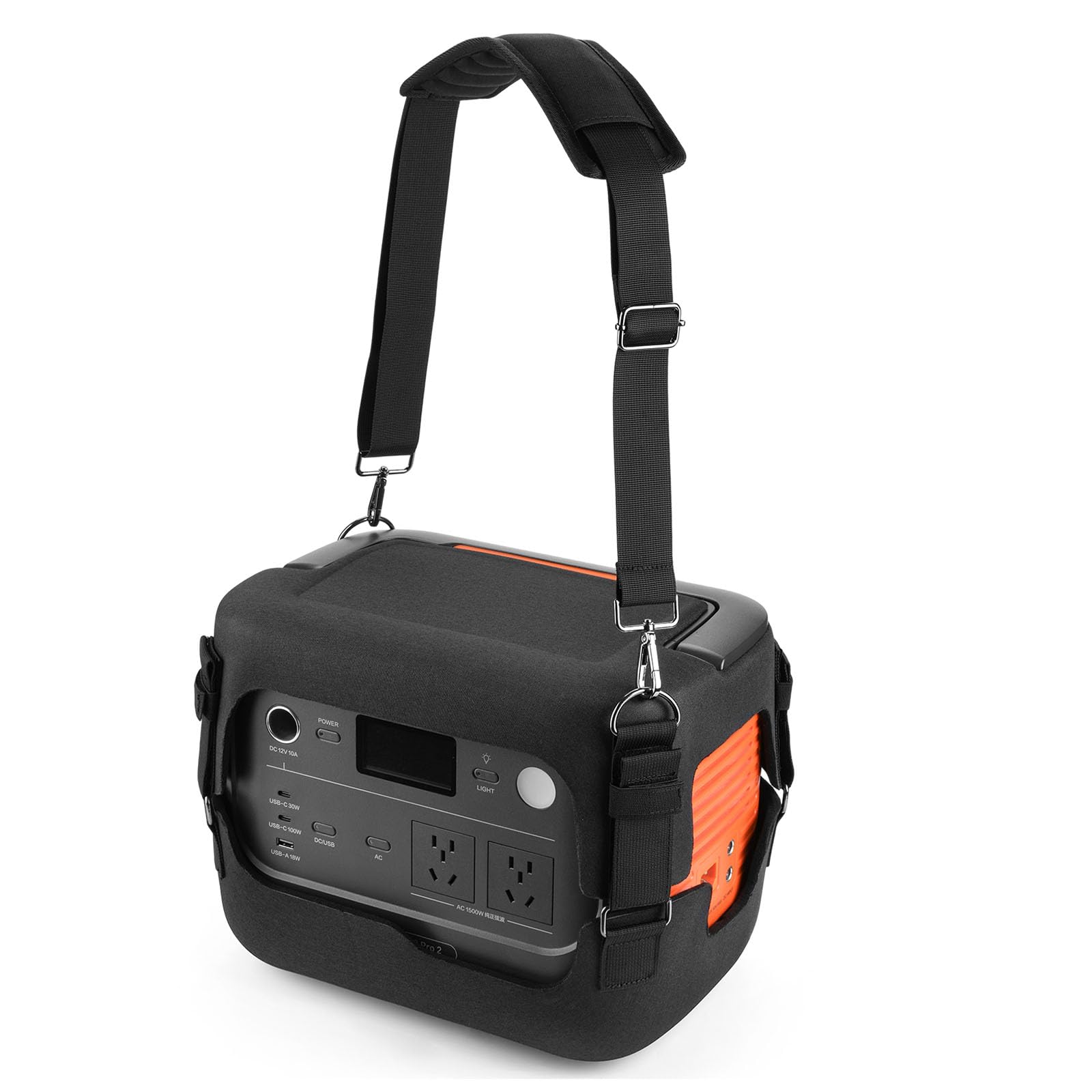Funda protectora de almacenamiento para unidad de alimentación, incluye carga lateral abierta y base impermeable para uso al aire libre, impermeable, transportable, protección para productor