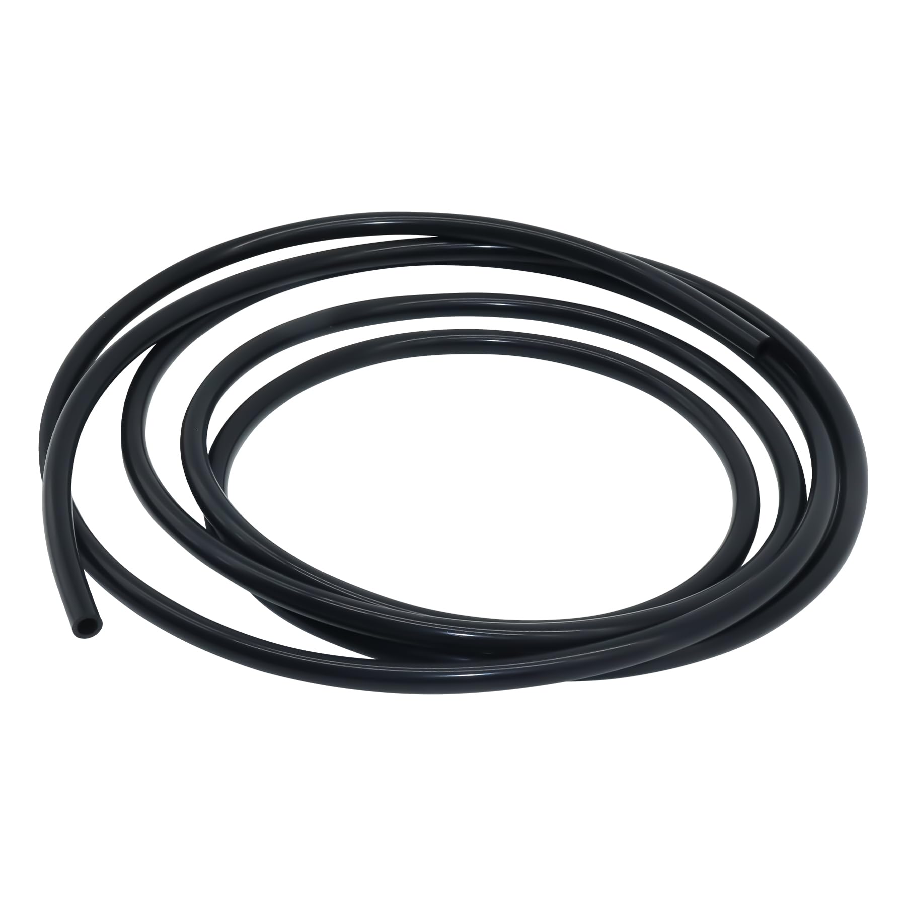 iMeistek Flexible Silicone Tubing,Inner Diameter 6mm,Outer Diameter 9mm,3 Metre Black Silicone Hose for Pumps and Air Hoses