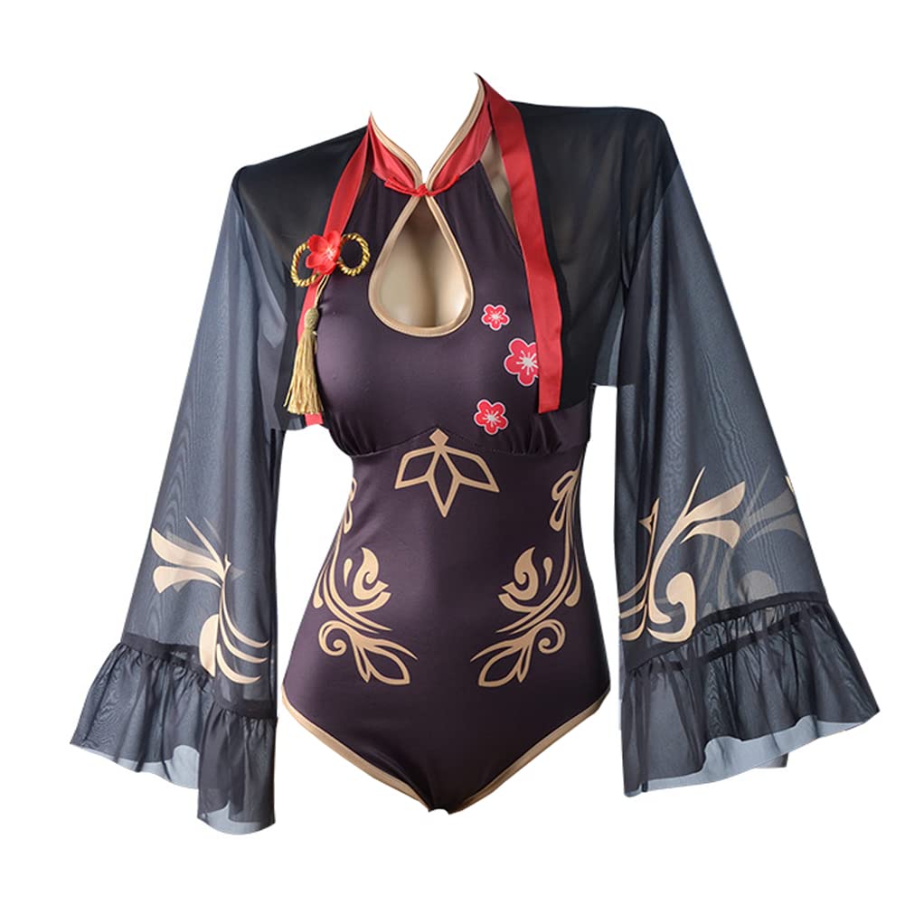 Buy Genshin Impact Swimsuit, Game Bathing Suit Hutao Lisa Swimwear