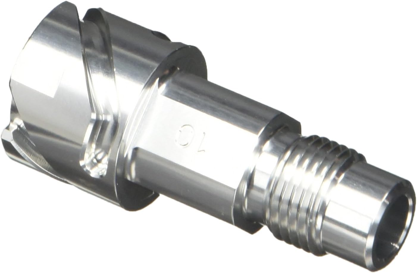 DeVilbiss DPC10 DeKups Adapter, angled view showing '10' marking