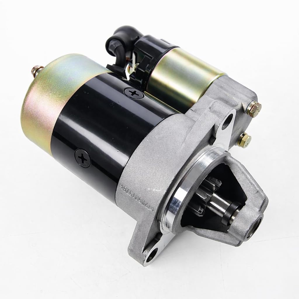 TOPWAY Motor de Arranque Eléctrico 12V 0.8KW para Motor Diésel Kipor 5KVA Yanmar L40 L48 L70 L90 L100