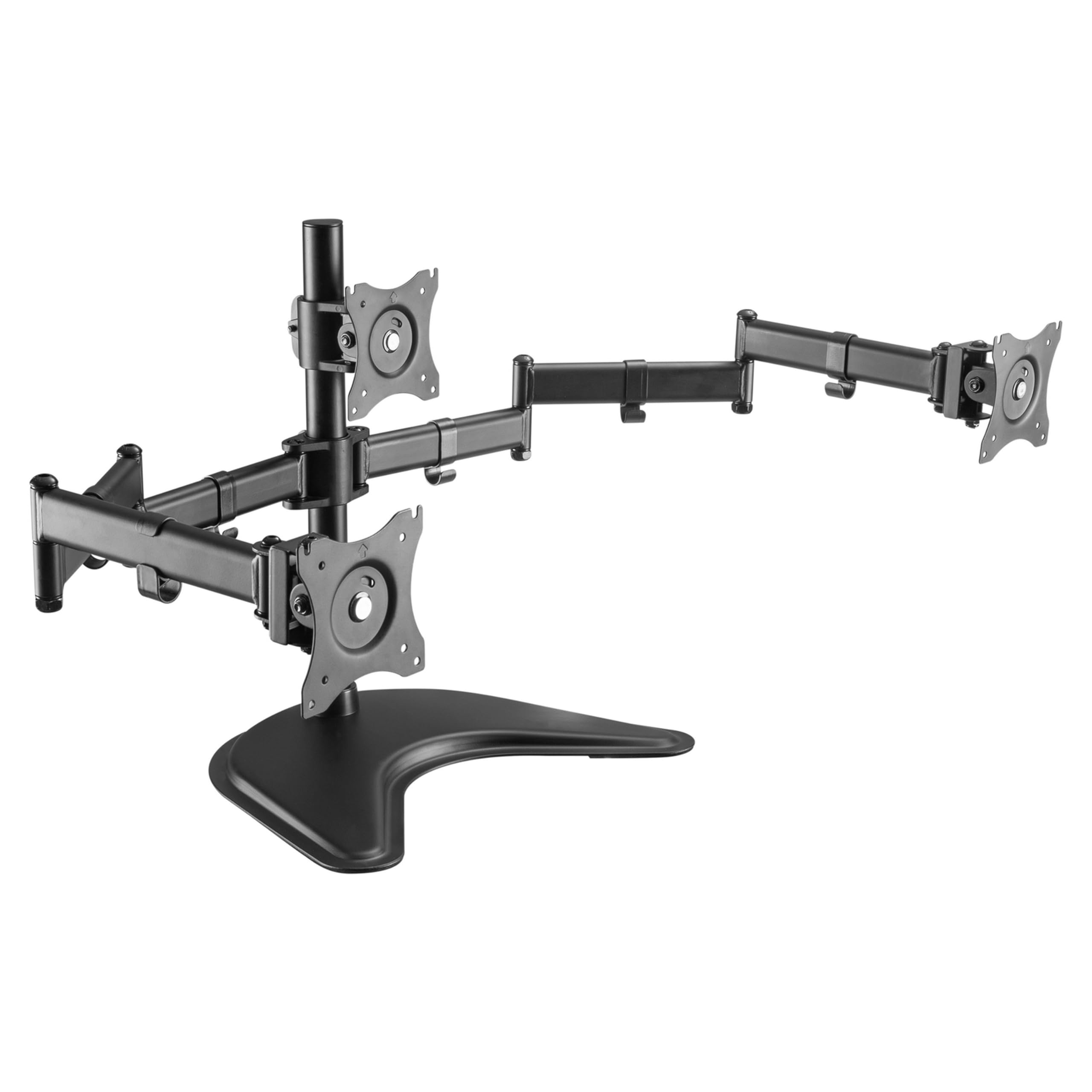 RICOO Supporto Monitor scrivania TS7511 Girevole Inclinabile Schermi 12-27" (30-69 cm) Braccio Schermo PC Staffa Universale VESA 75 x 75 100 x 100