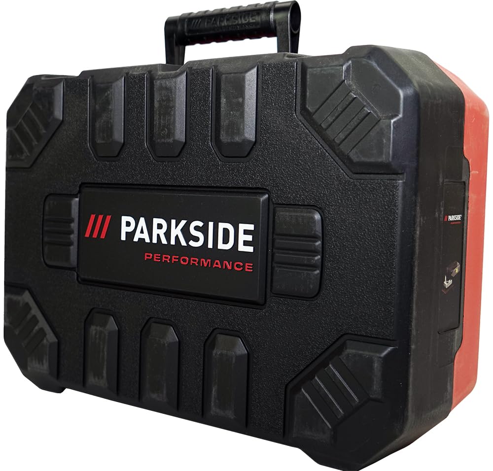 HEADNMORE® Parkside Performance® - Levigatrice orbitale a batteria da 20 V PAMSP 20 (senza batteria) + portachiavi