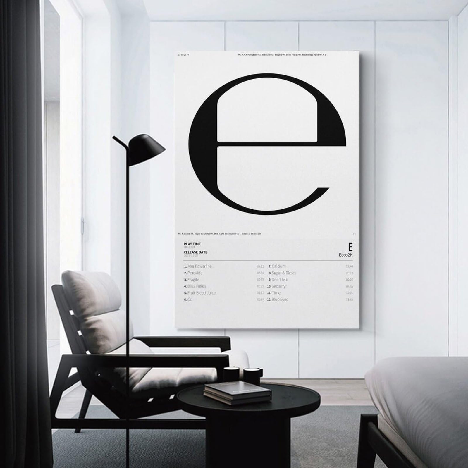 Amazon.com: Ecco2K - E Canvas Poster Bedroom Decoration
