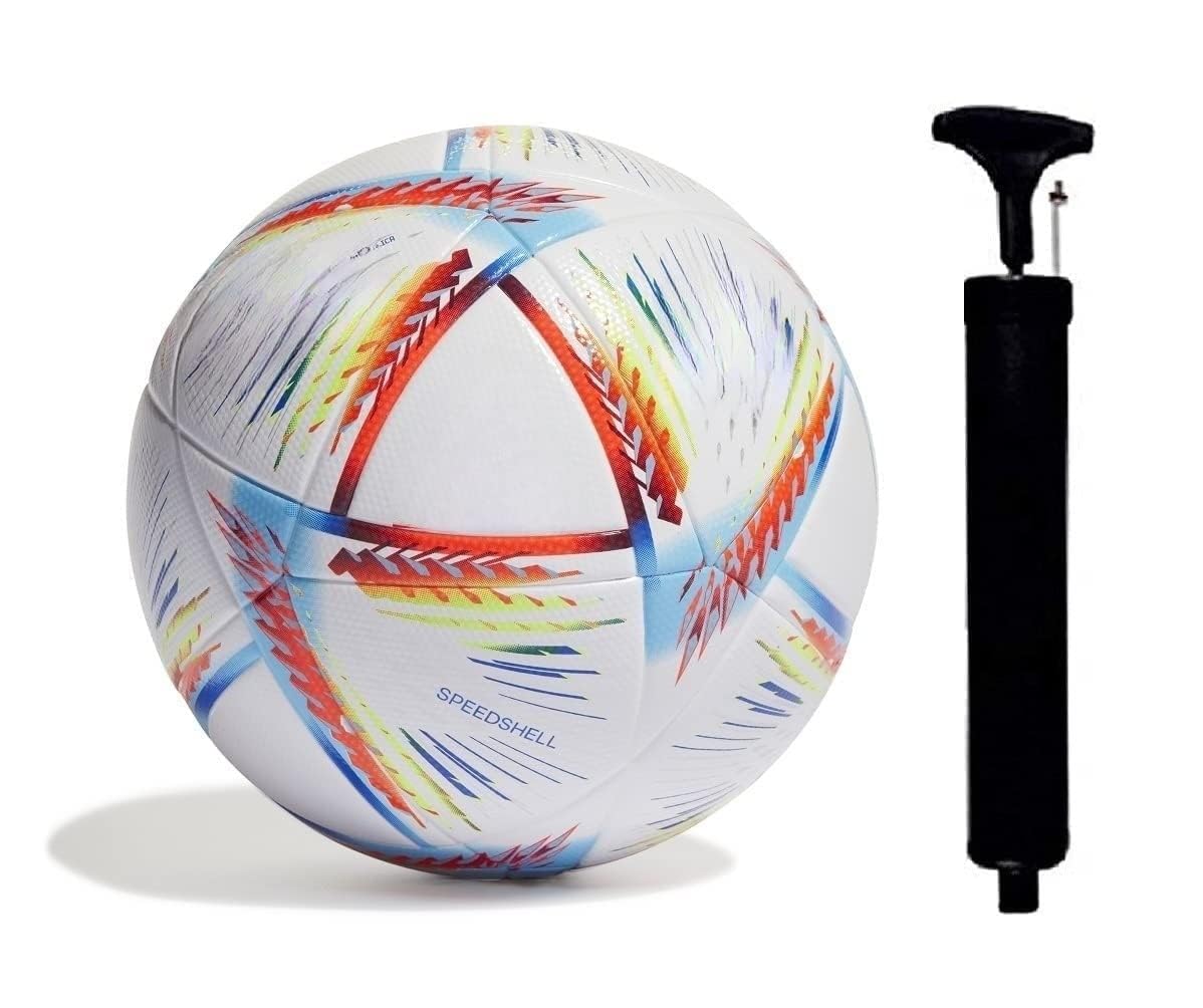 SPORTS TECH Football for All Ages Suited for The Grass Fields | PU | Suitable for Grass |Practice Ball | Soccer Ball | for Men/Women | Football Size - 5 (Multicolor 2) (B0DGRJP6KZ) Amazon Price History, Amazon Price Tracker