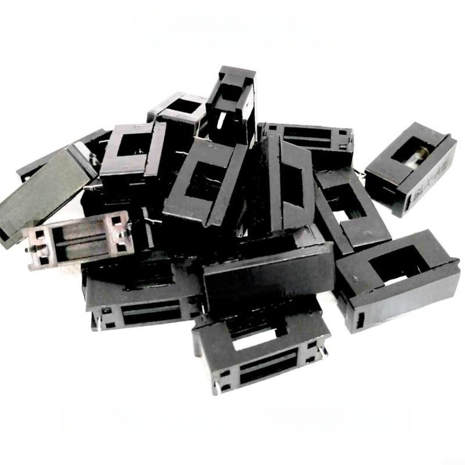 Portafusibile PCB BLX-A 5X20mm, per montaggio a inserimento diretto del circuito stampato resistente ad alta temperatura ignifugo di nylon