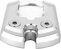 Vista 8 de Accesorios de la motocicleta Pie lateral Soporte de bicicleta Kickstand Pad para Yamaha Xmax 125 250 300 (Plata)