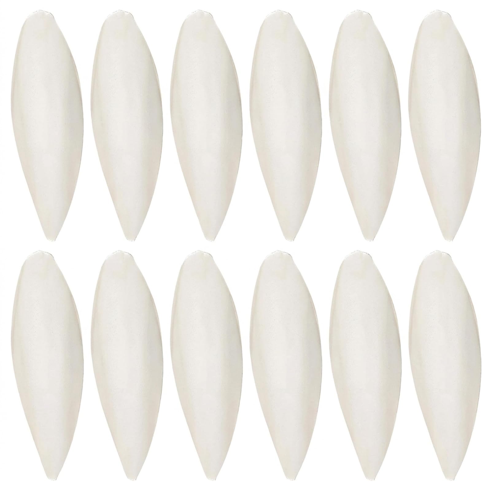 Cuttlefish Bone for Birds and Tortoises, 12 Pieces of Natural White Cuttlebone, 10-11 cm Length, Calcium Supplement for Pet Birds, Small Animals and Reptiles