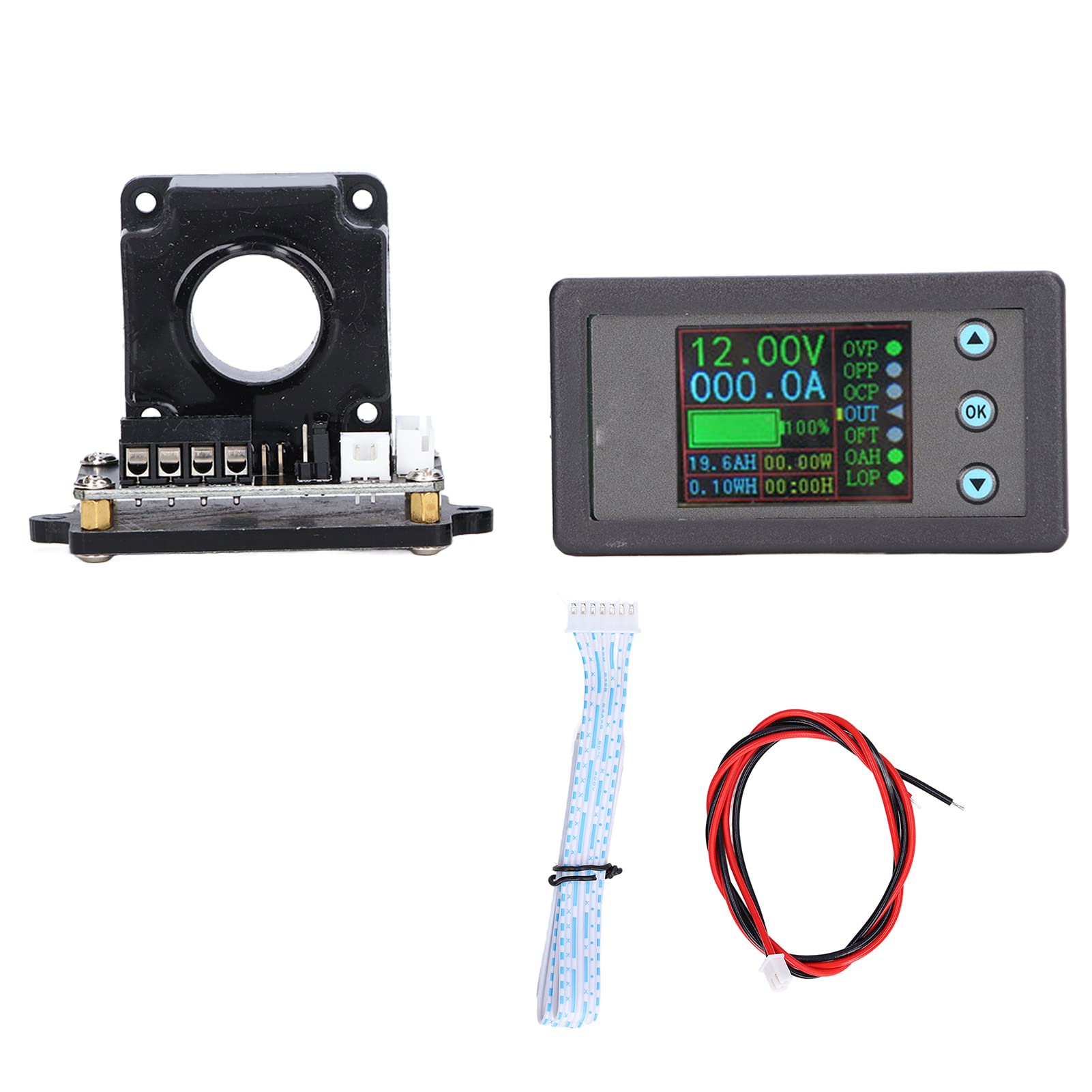 Voltmeter, PCB-Digitalanzeige, Stromtester, 9610S, Relaissteuerung, Misst Spannung, Strom, Leistung, AH, WH, Zeit für Batterieladestandstests