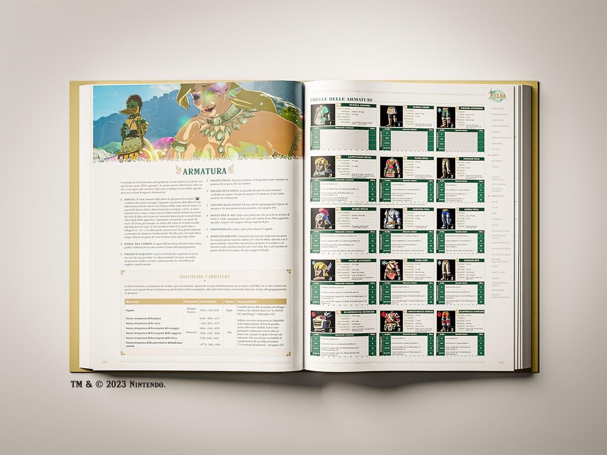 THE LEGEND OF ZELDA ™ : TEARS OF THE KINGDOM -LA GUIDA UFFICIALE COMPLETA - EDIZIONE STANDARD - IN ITALIANO