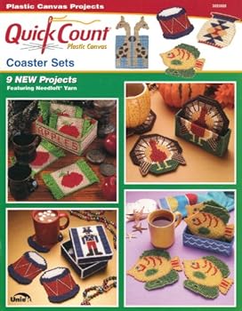 Pamphlet Coaster Sets - Quick Count Plastic Canvas - The Needlecraft Shop - #3053026 Book