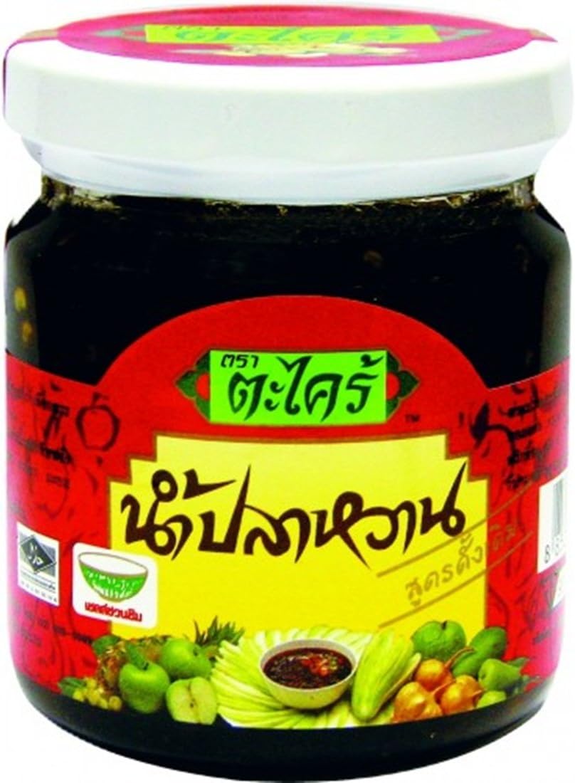Dipping Sauce Nam-pla Wan Original Taste 8 Oz. (Glass Jar)