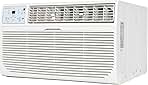Keystone 12,000 BTU Wall Mounted AC Unit and Dehumidifier, 115V, Wall Unit for Bedroom, Bathroom, Nursery, and Medium Sized Rooms up to 550 Sq.Ft., AC Wall Unit with Remote, Quiet, High Efficiency AC