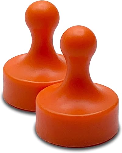 Miniatura 7 de GLASSBOARD STUDIO Potentes imanes de neodimio, en forma de peón, fuerte imán para neverarefrigerador y pizarra blanca, ideal para oficina, cocina,