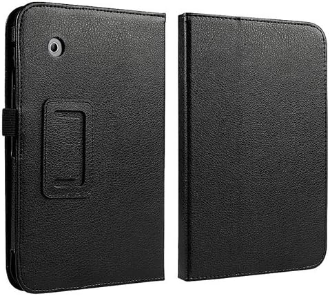 eForCity Leather Case for 7-Inch Samsung Galaxy Tab 2 P3100/P3110, Black (PSAMGLXTLC05)