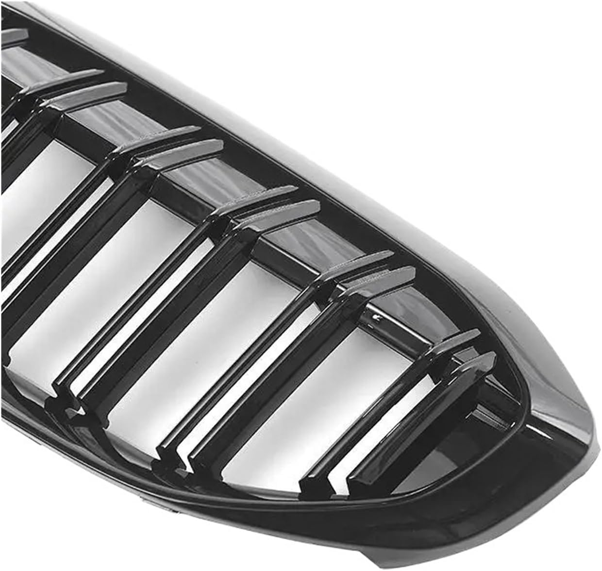 カーモッズ ダブルライングリル 交換用取り付け ABS素材 20-22 BMW 3シリーズ G20 に適合 自動車用アクセサリー