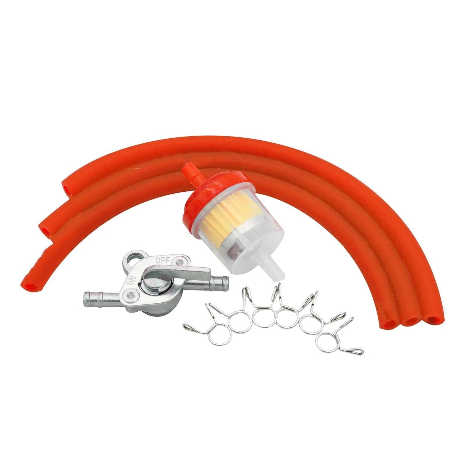Robinet de carburant de précision Red Set pour Yamaha et Kawasaki